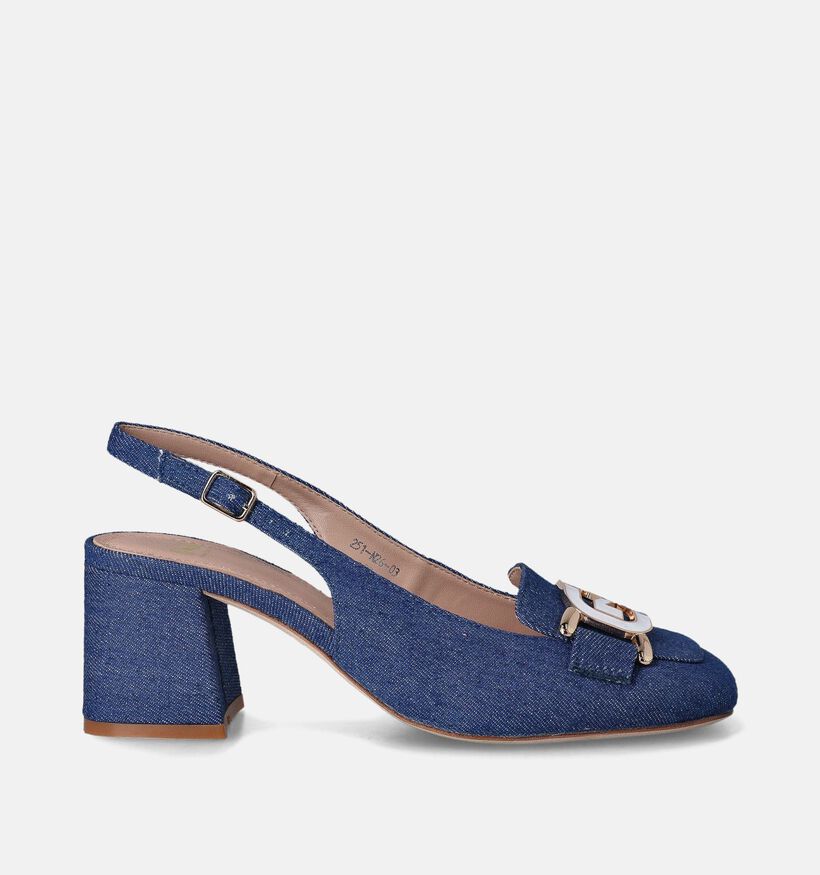 Nathan-Baume Escarpins slingback en Bleu pour femmes (356333)