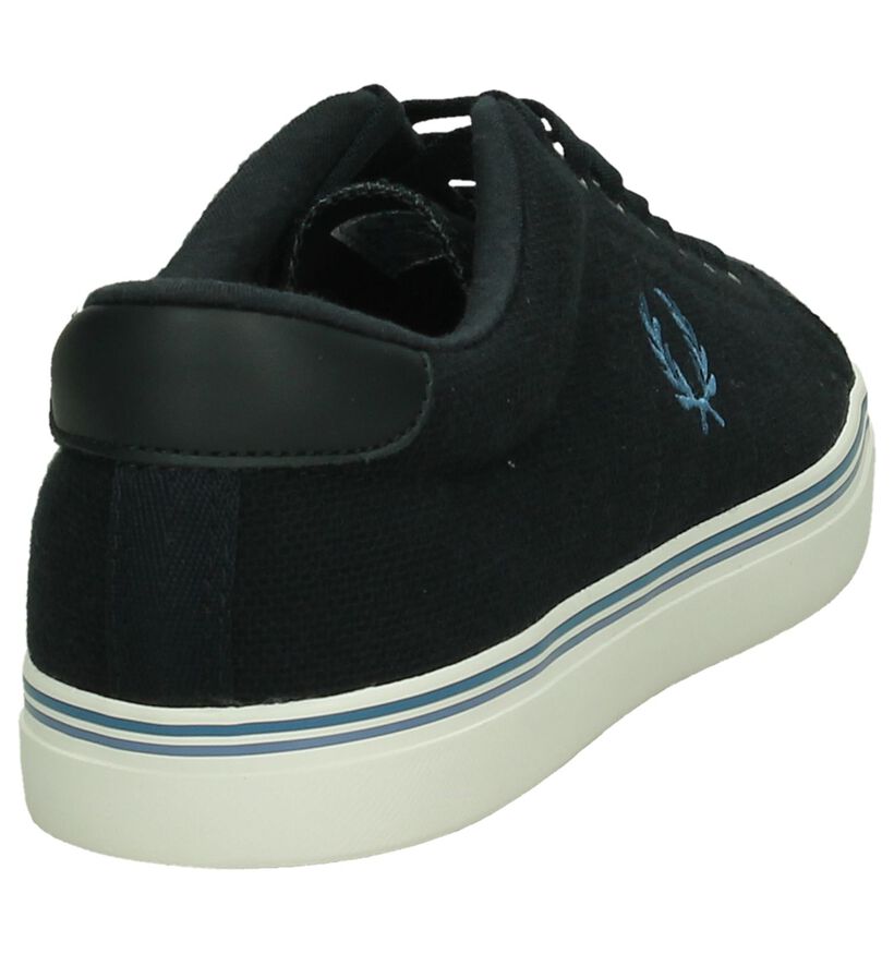 Fred Perry Donker Blauwe Lage Sneakers, , pdp