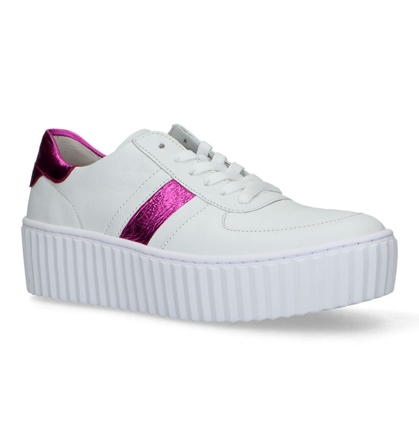 Gabor Best Fiting Witte Sneakers voor dames (323135) - geschikt voor steunzolen