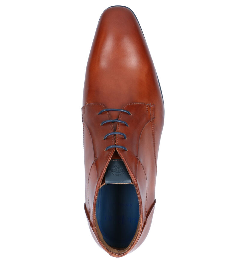 Giorgio Chaussures habillées en Cognac en cuir (274871)