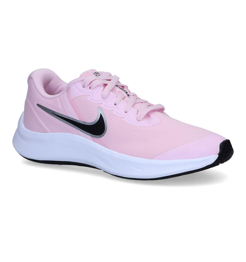 Nike Star Runner 3 GS Roze Sneakers voor meisjes (302092) - geschikt voor steunzolen