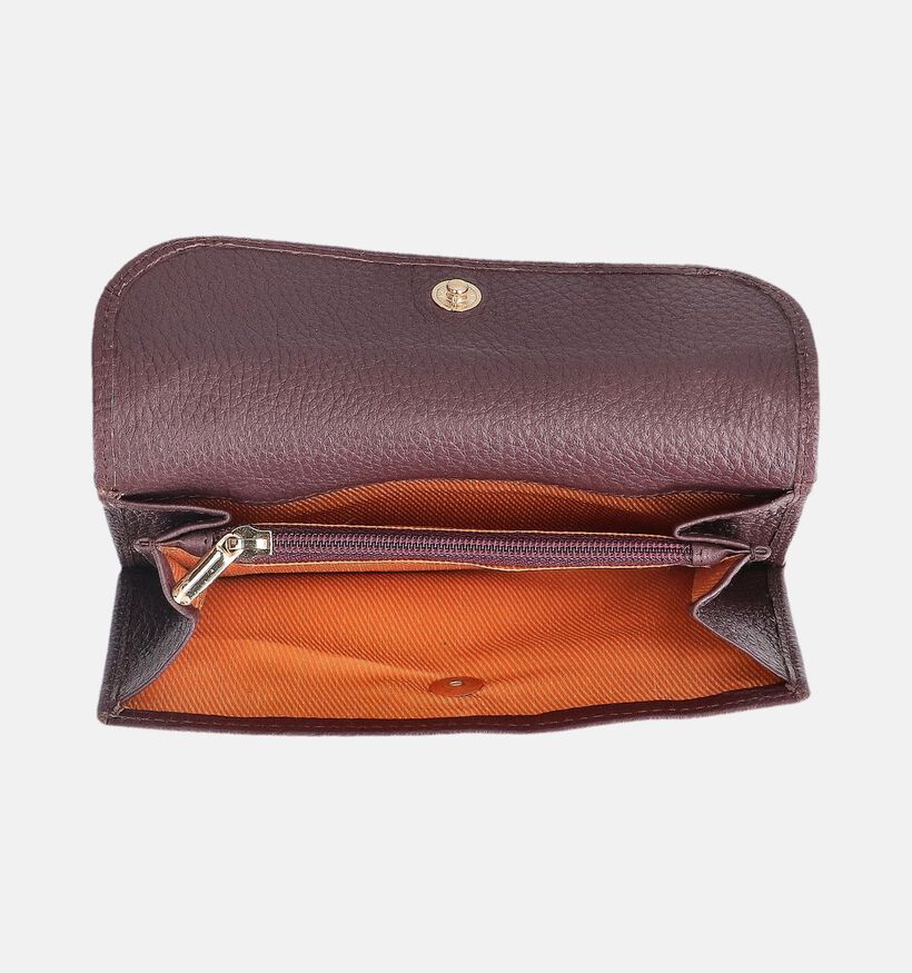Crinkles Bordeaux Portemonnee voor dames (365781)
