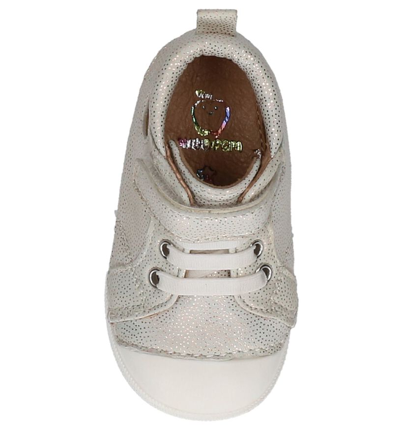 Shoo Pom Chaussures pour bébé  en Argent en cuir (215654)