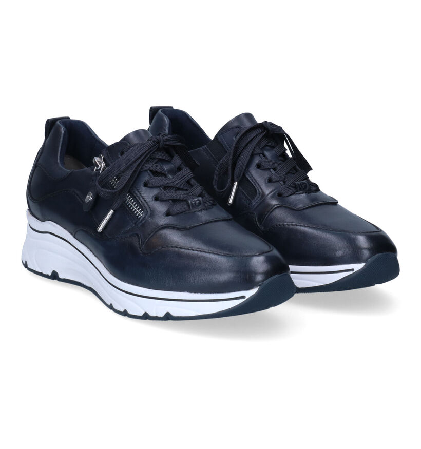 Tamaris Pure Relax Chaussures &agrave; lacets en Cognac en cuir (302763)