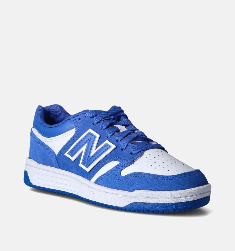 New Balance GSB 480 Blauwe Sneakers voor jongens, meisjes (350581) - geschikt voor steunzolen