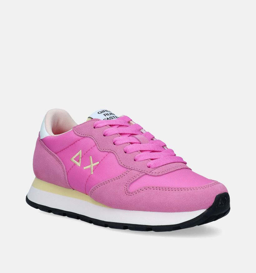 Sun 68 Ally Solid Roze Sneakers voor dames (337554) - geschikt voor steunzolen