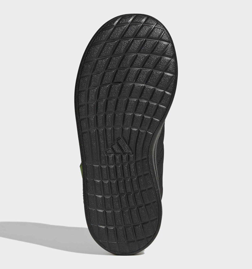 adidas Minecraft Lightorama Baskets basses en Noir/Vert pour gar&ccedil;ons (375469) - pour semelles orthop&eacute;diques