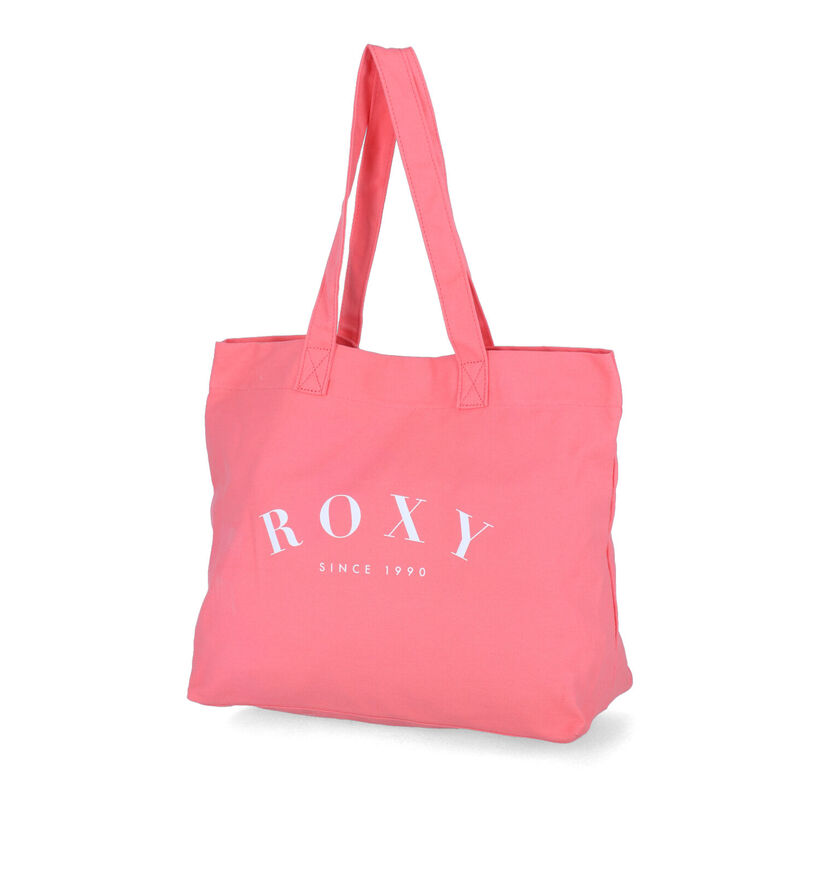 Roxy Go For It Blauwe Shopper in stof (305119)