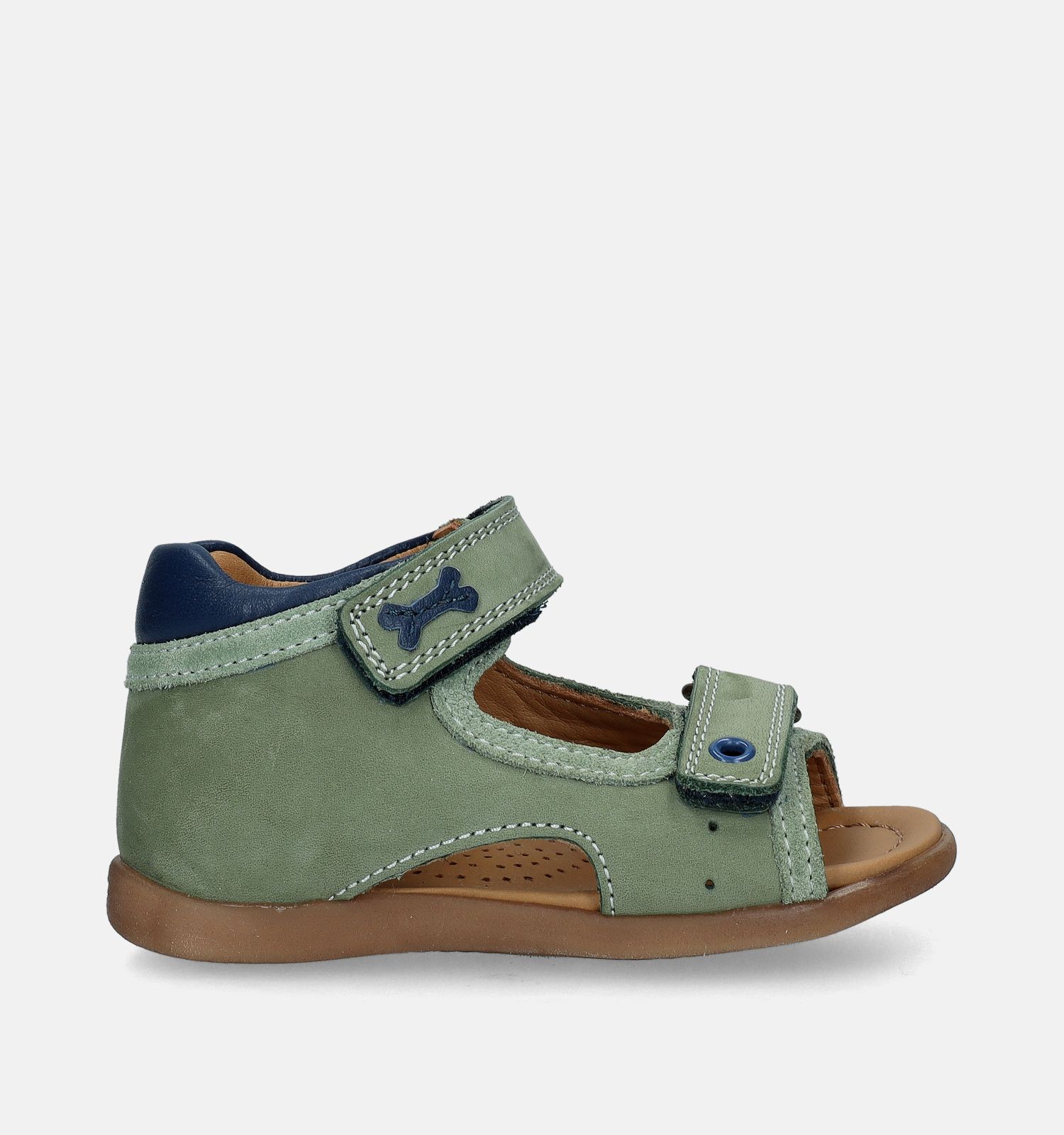STONES and BONES Megh Groene Babysandalen Jongens Babyschoenen Online op TORFS.BE