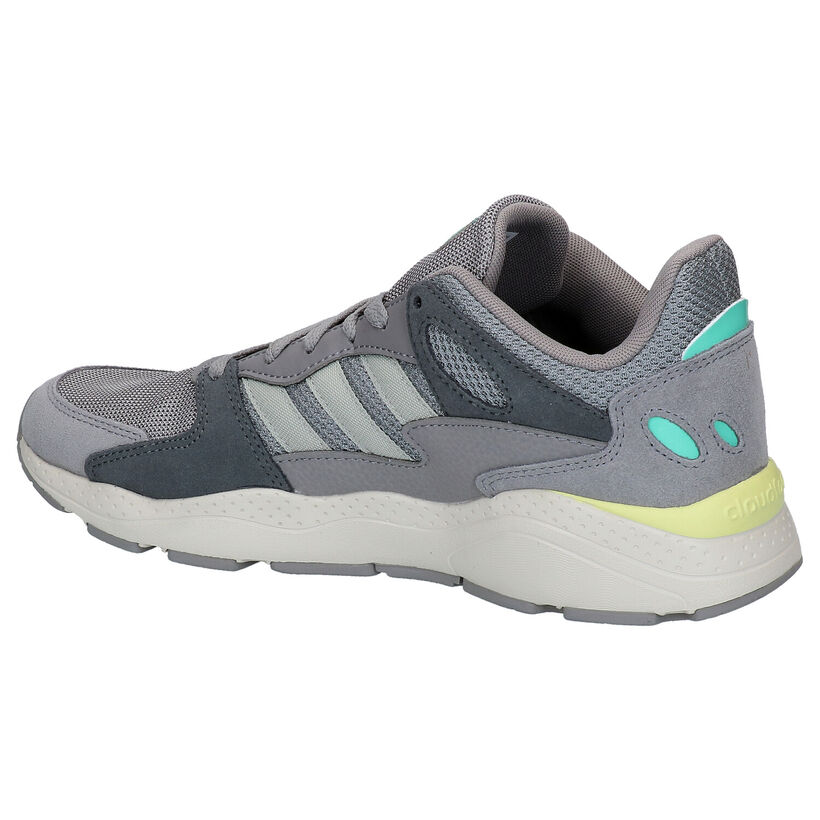 adidas Crazychaos Grijze Sneakers in stof (264648)