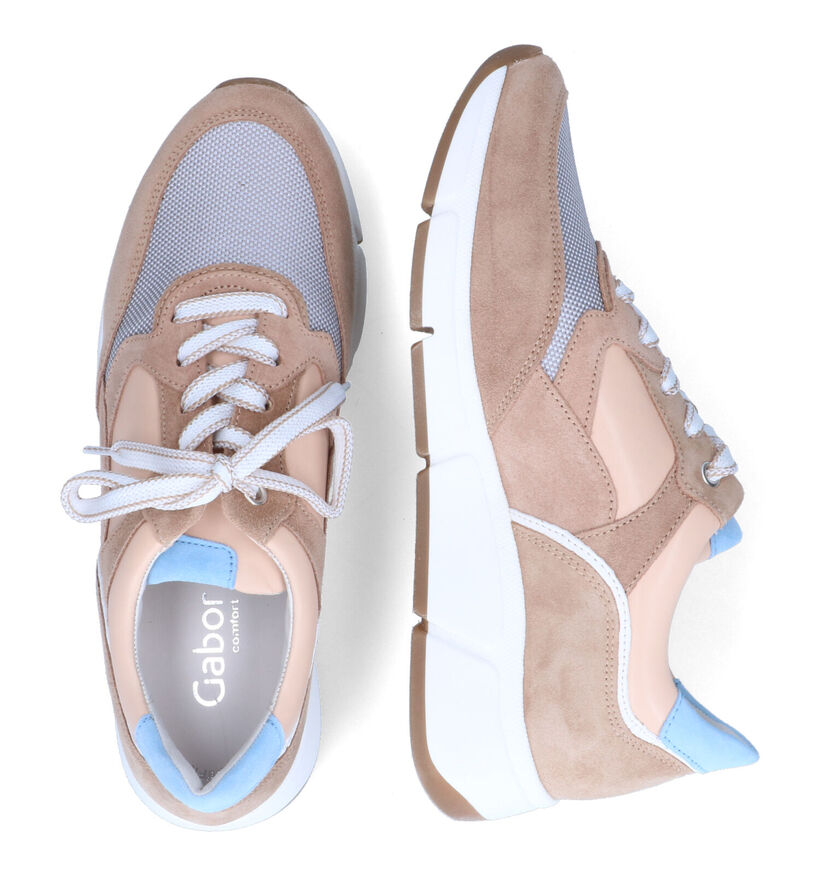 Gabor OptiFit Chaussures à lacets en Brun pour femmes (306120) - pour semelles orthopédiques