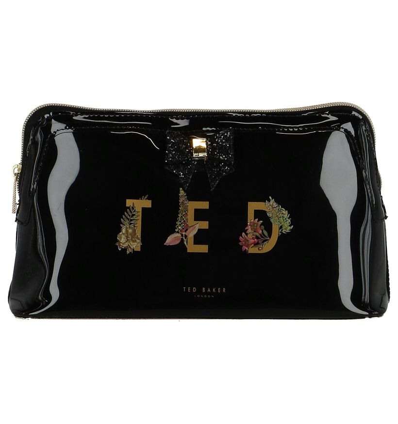 Ted Baker Keeley Trousse de maquillage en Noir en verni (236378)