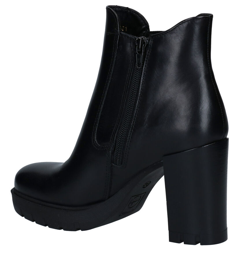 Tamaris Touch It Bottillons en Noir en simili cuir (297010)