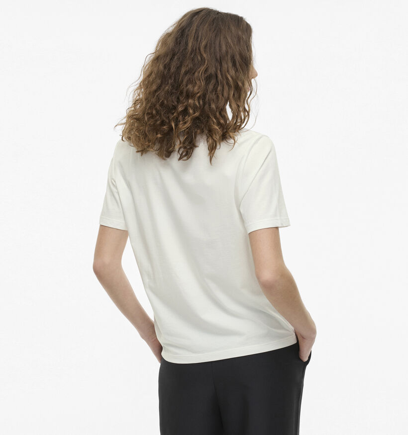 Vila Sybil Witte T-shirt voor dames (357335)