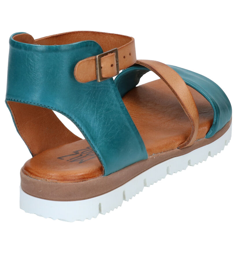 Miz Mooz Shep Sandales en Turquoise en cuir (272238)