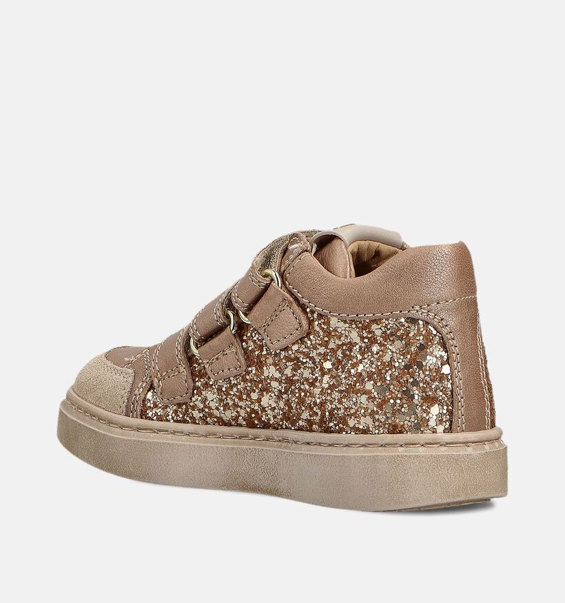 STONES and BONES FLAX Gouden Sneakers voor meisjes (362044) - geschikt voor steunzolen