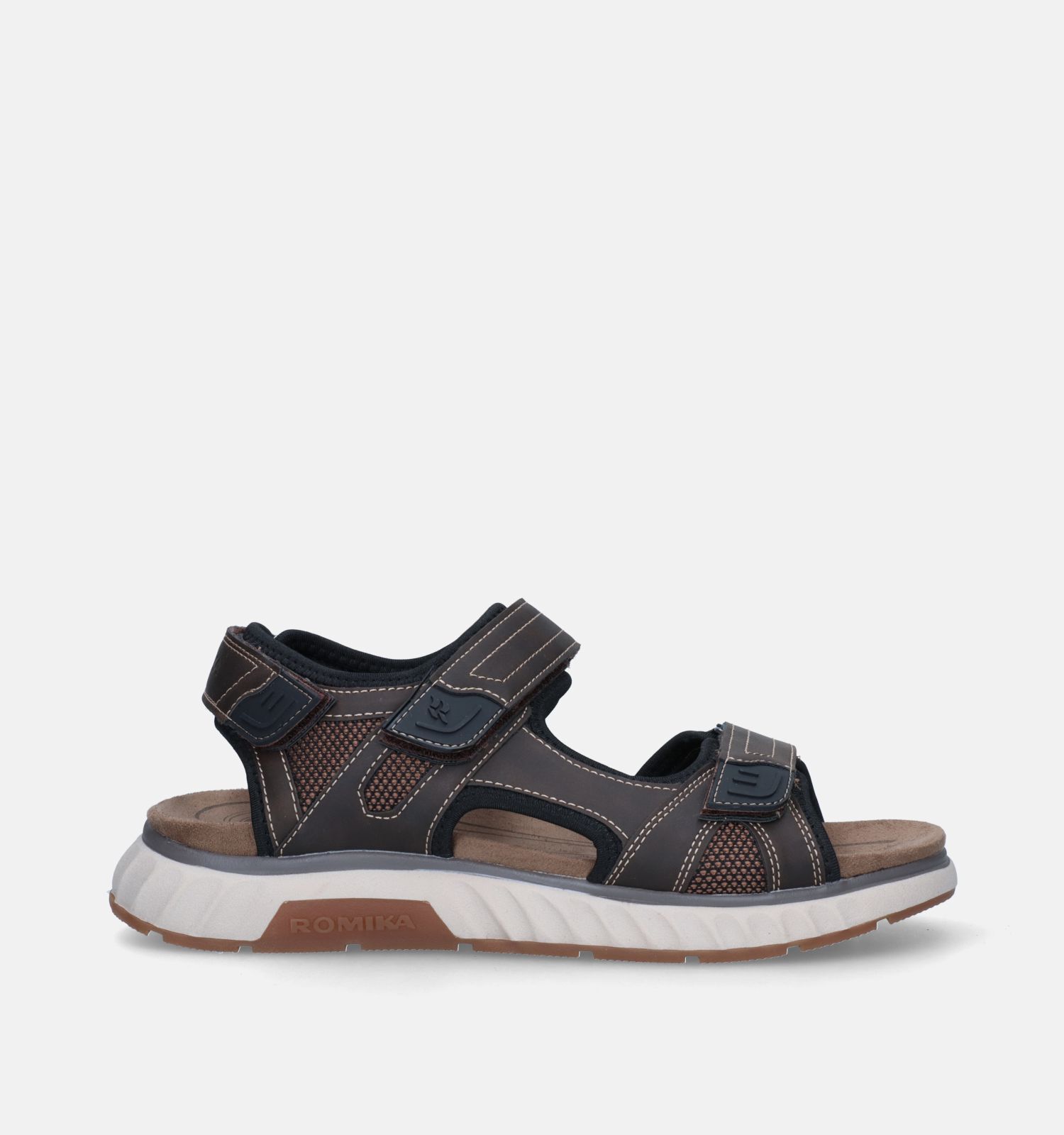 Romika Sandales en Brun fonce Hommes Sandales en ligne sur TORFS.BE