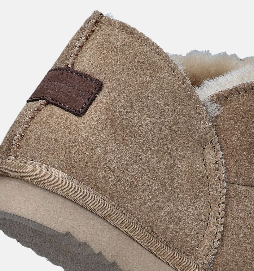 Warmbat Willow Pantoufles montantes en Beige pour femmes (346224)