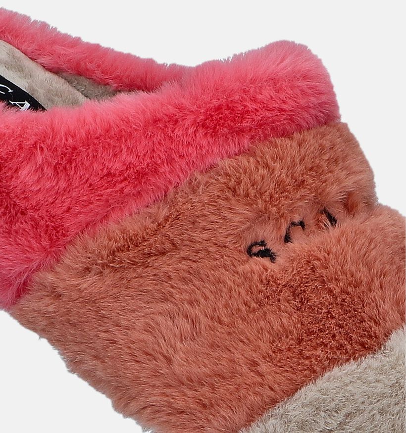 Scapa Pantoufles ouvertes en Rose pour femmes (347324)