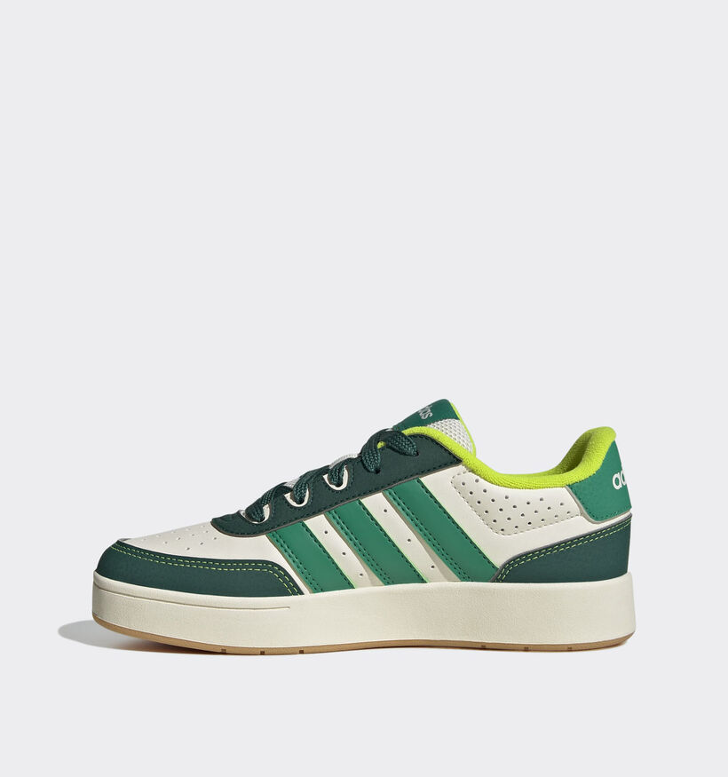adidas Breakbase Groene Sneakers voor jongens, meisjes (359621) - geschikt voor steunzolen