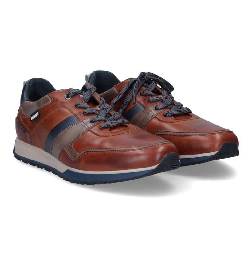 Pikolinos Cambil Chaussures à lacets en Cognac pour hommes (316610) - pour semelles orthopédiques