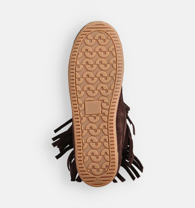 Tango Jeanne 7 Donkerbruine Chukka Boots voor dames (375020)