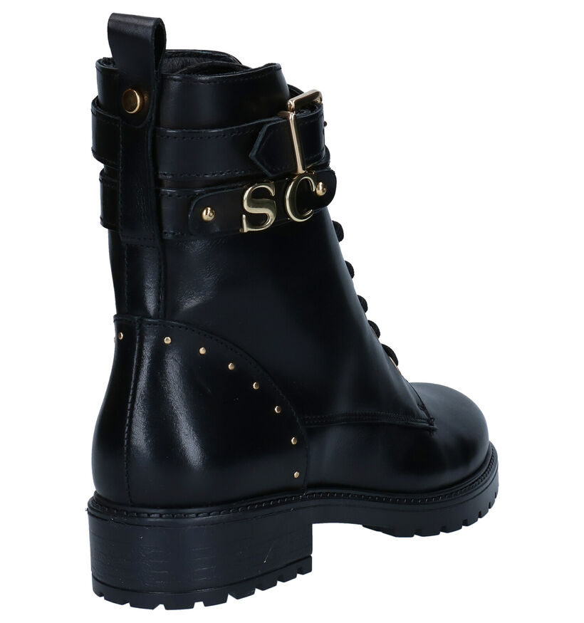 Scapa Cognac Boots in leer (281227)