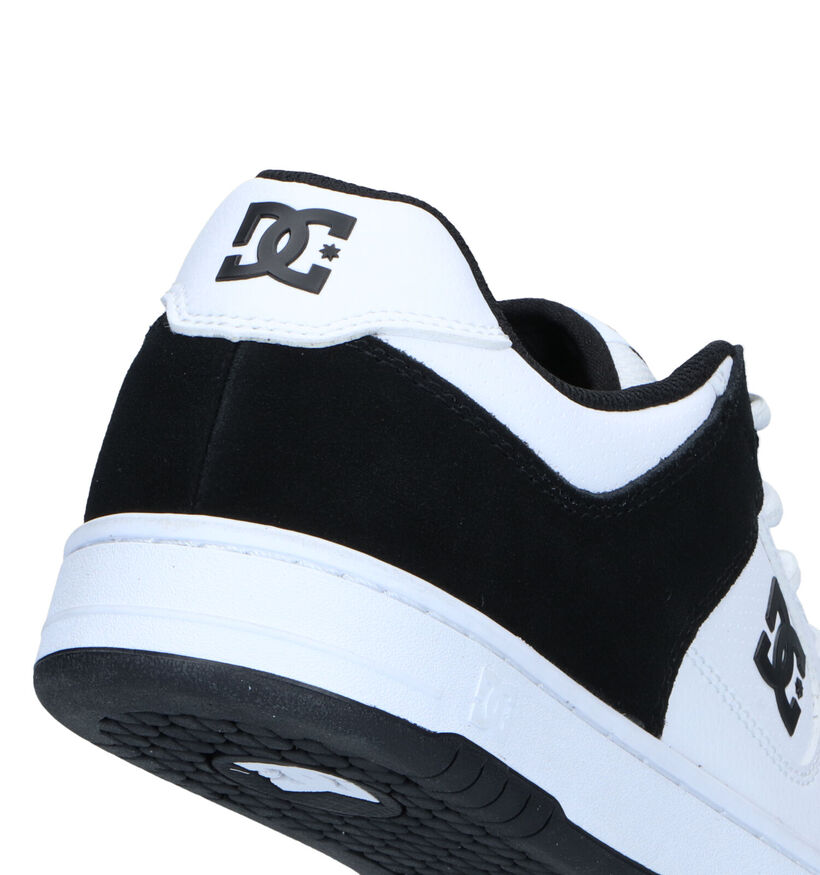 DC Shoes Manteca 4 Baskets de skate en Blanc pour hommes (350820) - pour semelles orthopédiques