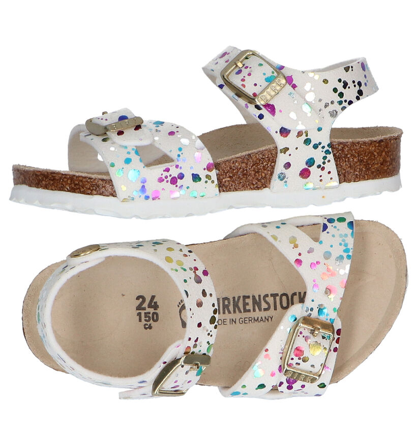 Birkenstock Rio Sandales en Rose pour filles (322467)