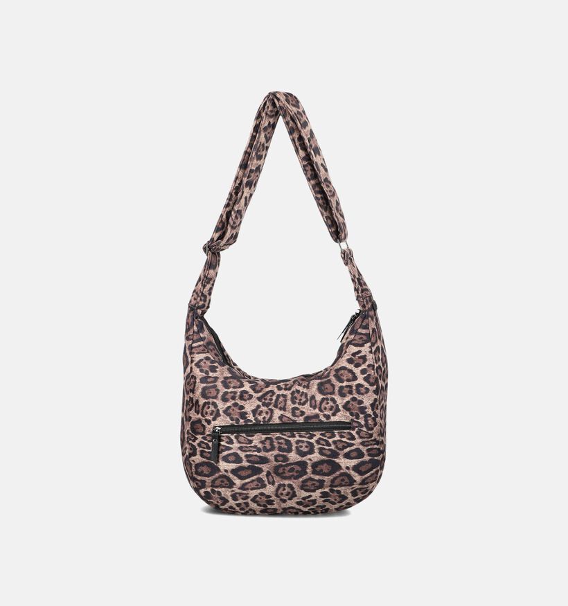 Beagles Leopard Bruine Schoudertas voor dames (374356)