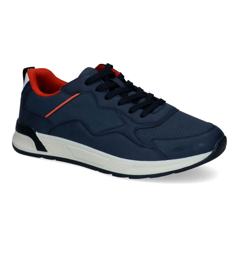 Origin Chaussures plates en Bleu foncé pour hommes (303196)