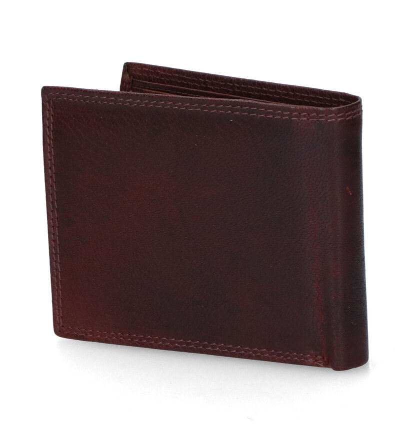 Cloverfield Portefeuille en Cognac pour hommes (342419)