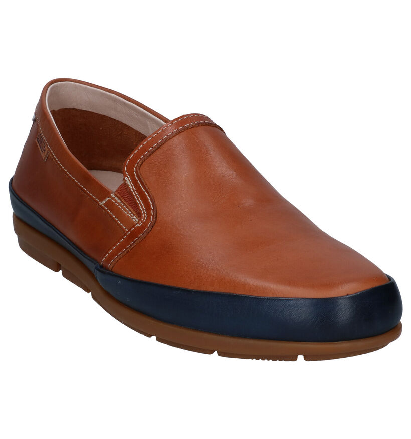 Pikolinos Altet Chaussures sans lacets en Cognac en cuir (289165)