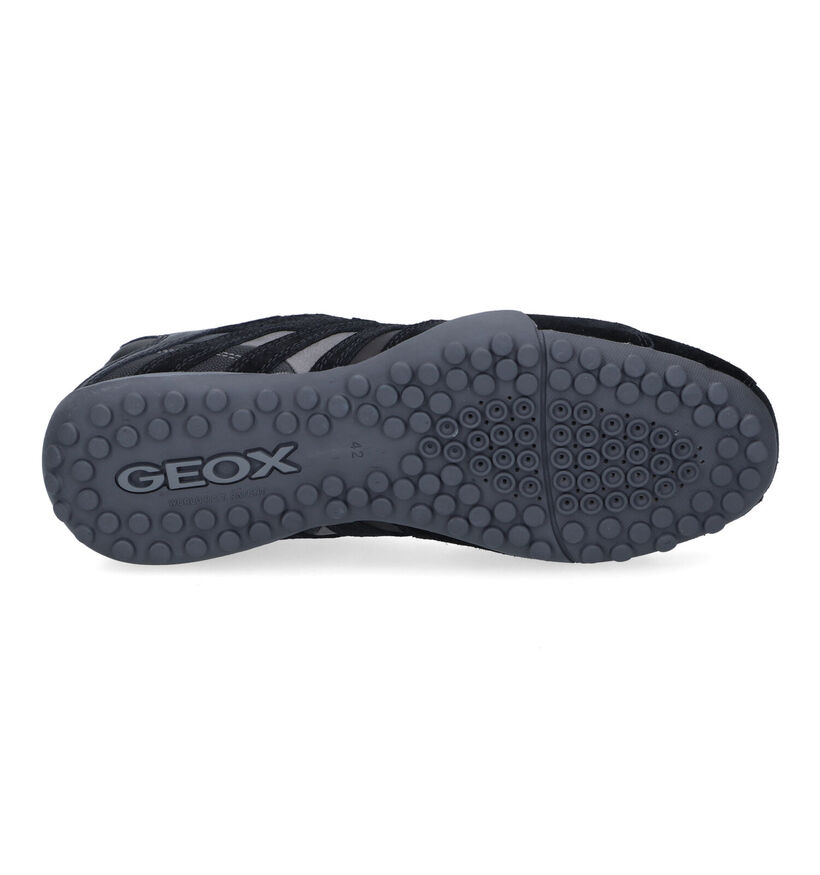 Geox Snake Blauwe Veterschoenen voor heren (315805) - geschikt voor steunzolen