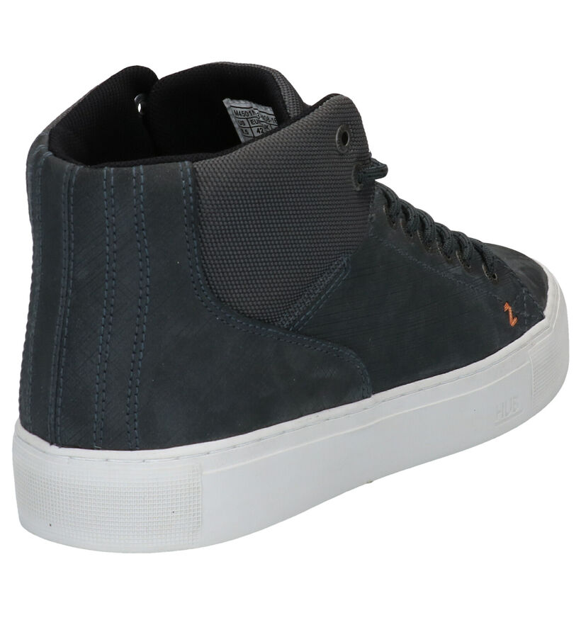 Hub Murrayfield 2.0 Grijze Sneakers in nubuck (295998)