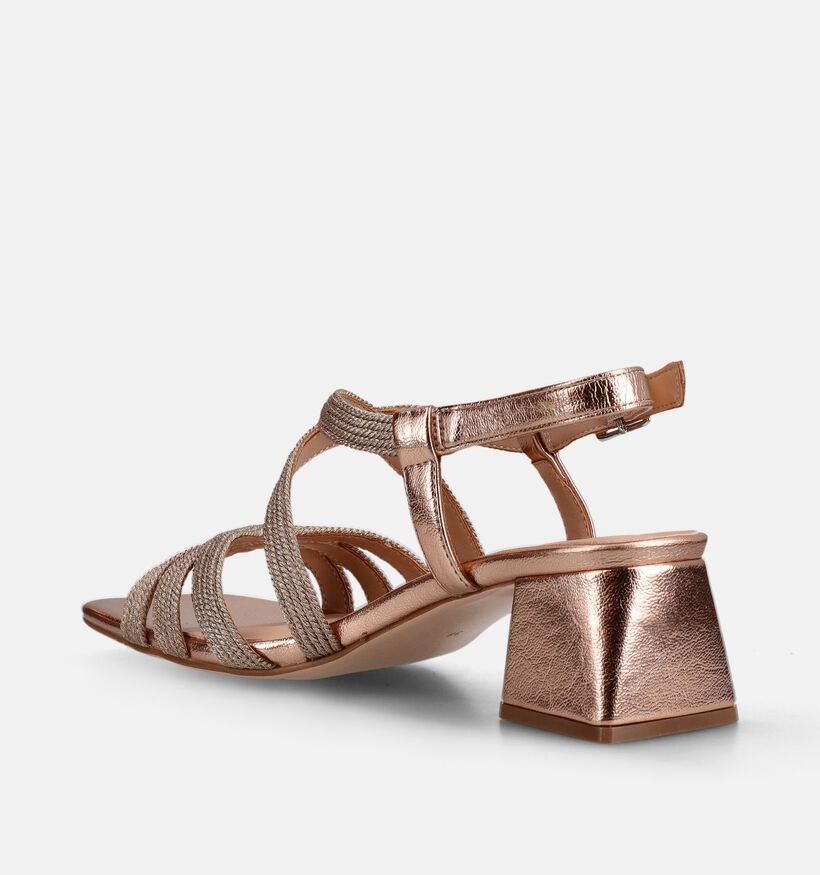 Regarde le Ciel Amalia Gouden Sandalen met hak voor dames (372985)