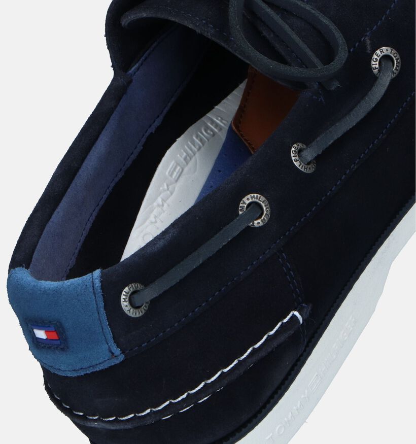 Tommy Hilfiger Boat Shoe Core Suede Chaussures bateau en Bleu pour hommes (336691)