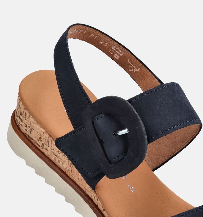 Gabor Donkerblauwe Sandalen voor dames (371130)