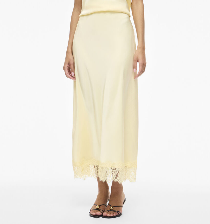 Vila Lea Ankle Jupe en Jaune pour femmes (374261)