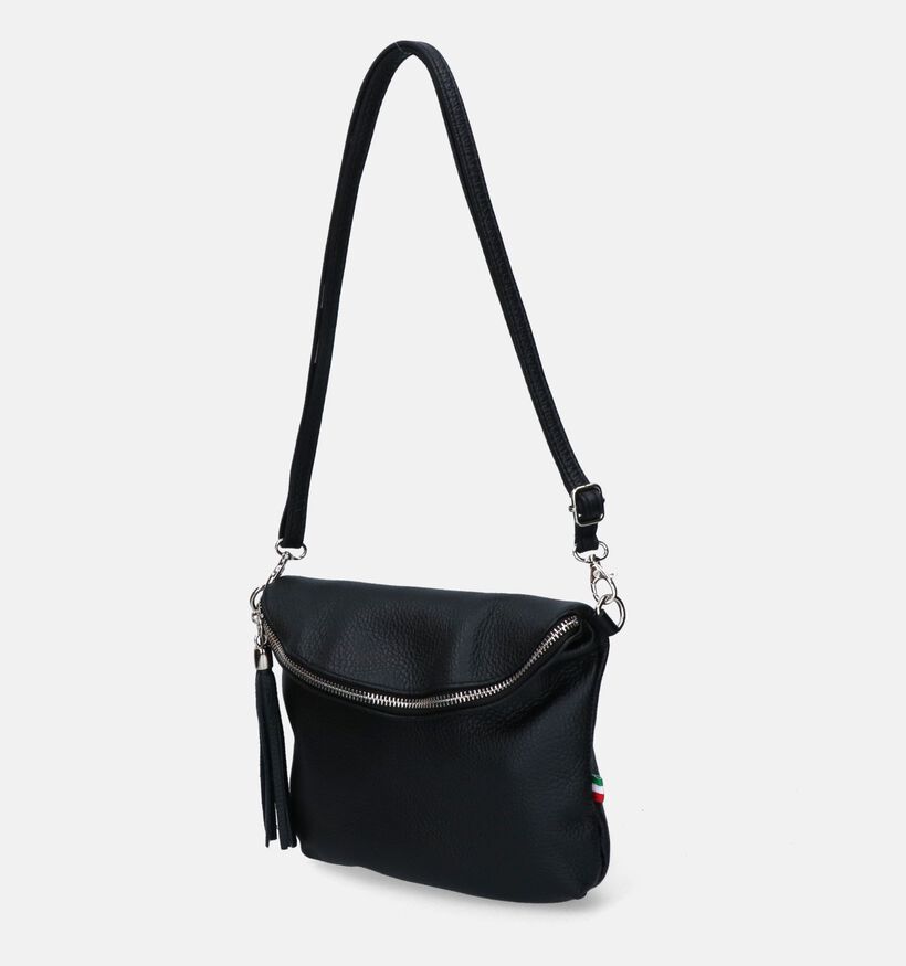 Time Mode Lin Sac porté croisé en Noir pour femmes (335066)