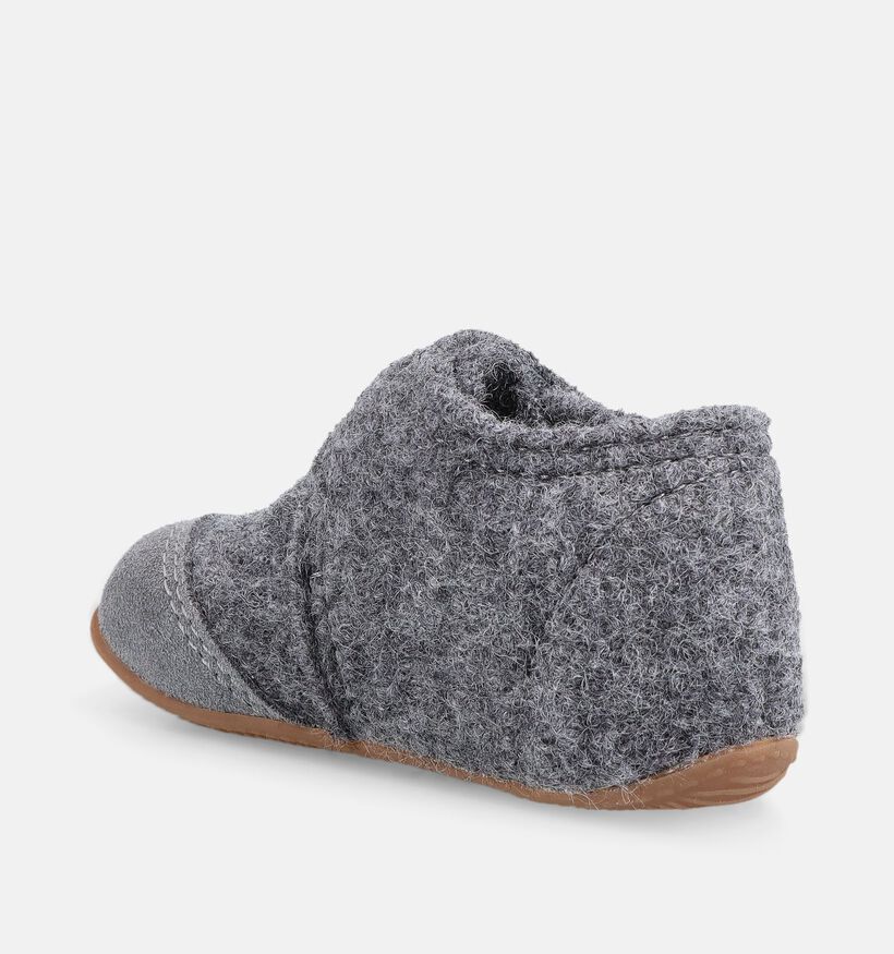 Living Kitzb&uuml;hel Pantoufles en Gris pour filles, gar&ccedil;ons (381171)