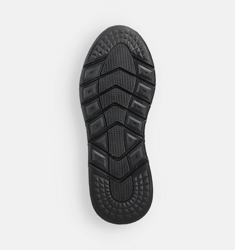Poelman Baskets casual en Noir pour femmes (361271) - pour semelles orthopédiques
