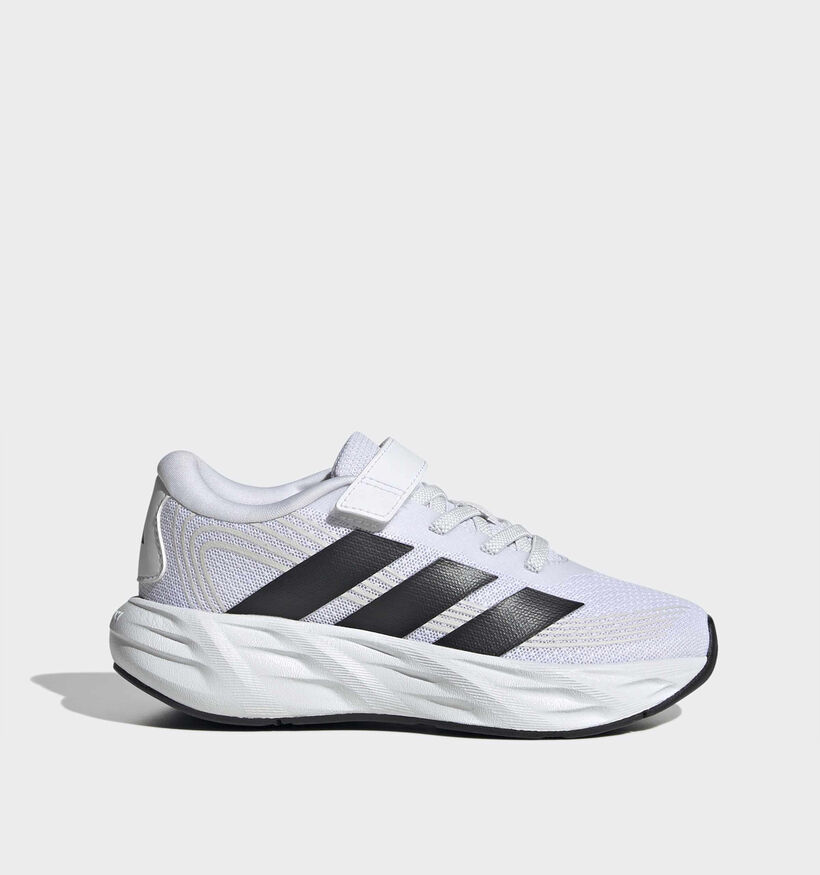 adidas Galaxy Witte Lage Sneakers voor jongens (375427) - geschikt voor steunzolen