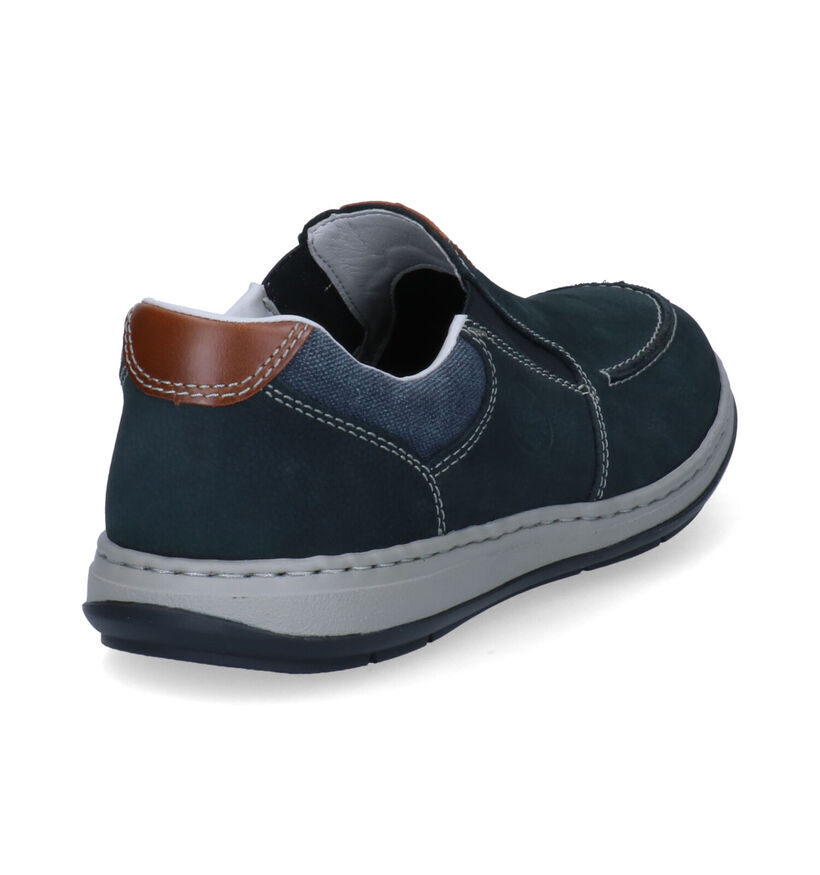 Rieker Chaussures à enfiler en Bleu foncé pour hommes (320269) - pour semelles orthopédiques