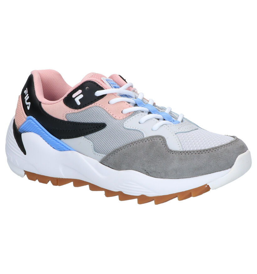 Fila Vault CMR Baskets en Rose en daim (253531)