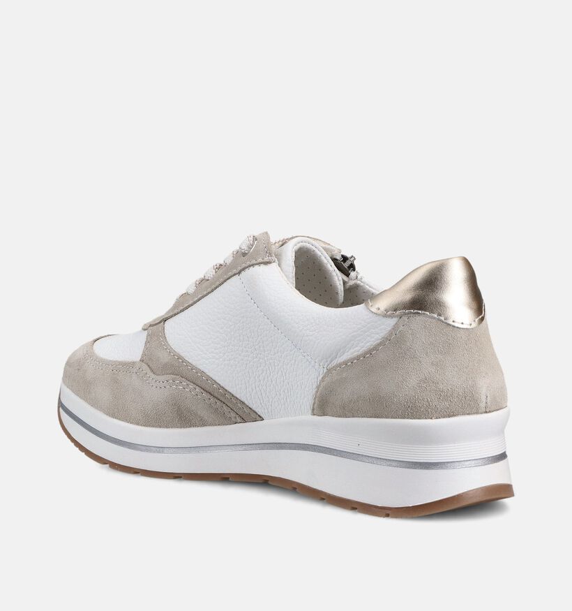 Solemade Kuby Baskets habill&eacute;es en Beige pour femmes (371663) - pour semelles orthop&eacute;diques