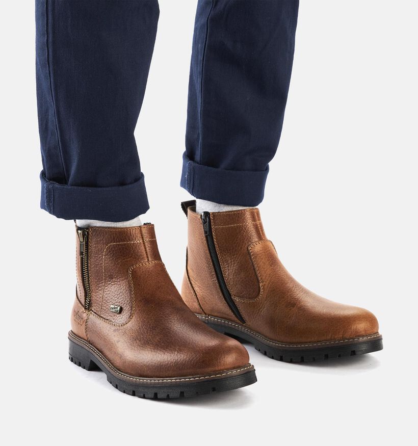 Rieker Cognac Boots voor heren (353205)