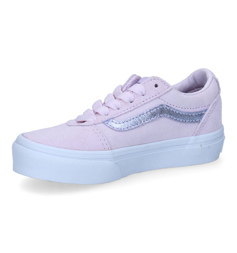 Vans Ward Roze Sneakers voor meisjes (300610)