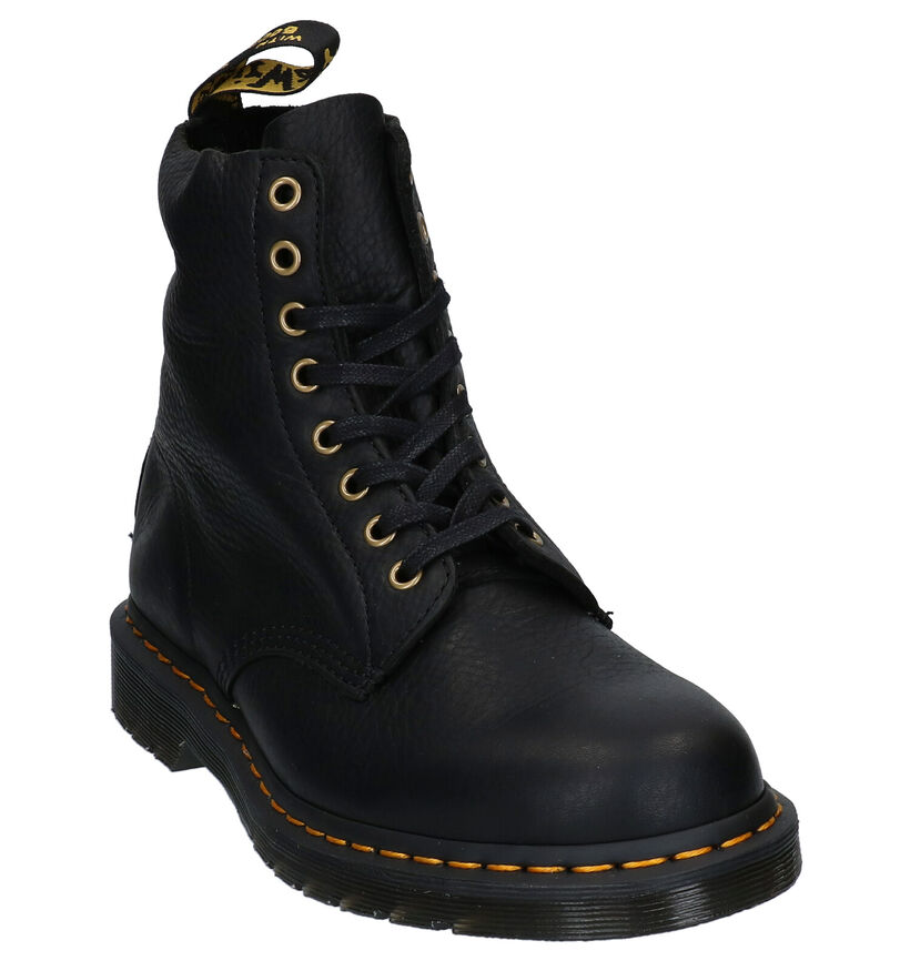 Dr. Martens Pascal Zwarte Boots in leer (295786)