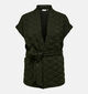 ONLY Carmakoma Soffi Groene Quilted korte bodywarmer voor dames (346451)